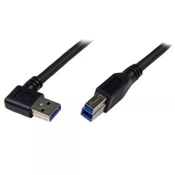 Achat Câble USB StarTech.com Câble USB 3.0 SuperSpeed A vers B coudé à angle droit 1 m - M/M - Noir