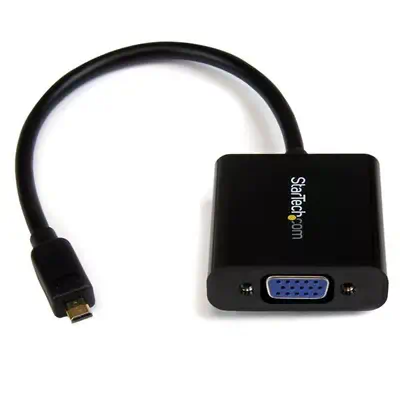 Vente StarTech.com Adaptateur convertisseur Micro HDMI vers VGA pour smartphone/ultrabook/tablette - 1920 x 1080 au meilleur prix