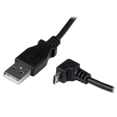 StarTech Câble Micro USB 2 m - A vers Micro B coudé 90° - Câble USB - visuel 2