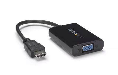 Revendeur officiel StarTech.com Câble adaptateur / Convertisseur HDMI vers VGA avec audio - Mâle / Femelle - Noir