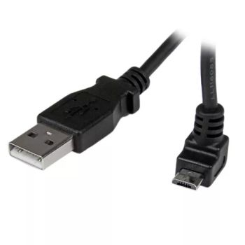 Revendeur officiel StarTech.com Câble Micro USB 1 m - A vers Micro B coudé