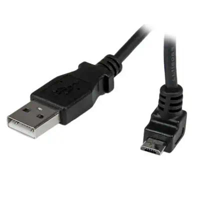 StarTech Câble Micro USB 1 m - A vers Micro B coudé 90° - Câble USB - visuel 1