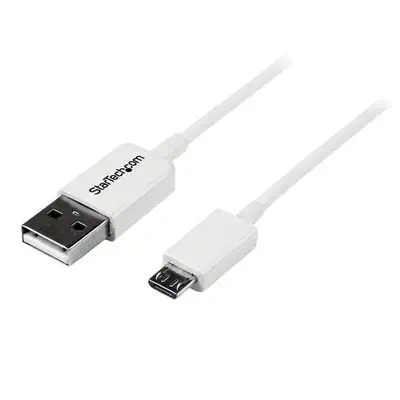 StarTech Câble Micro USB 50 cm - A vers Micro B - Blanc - Câble USB - visuel 1