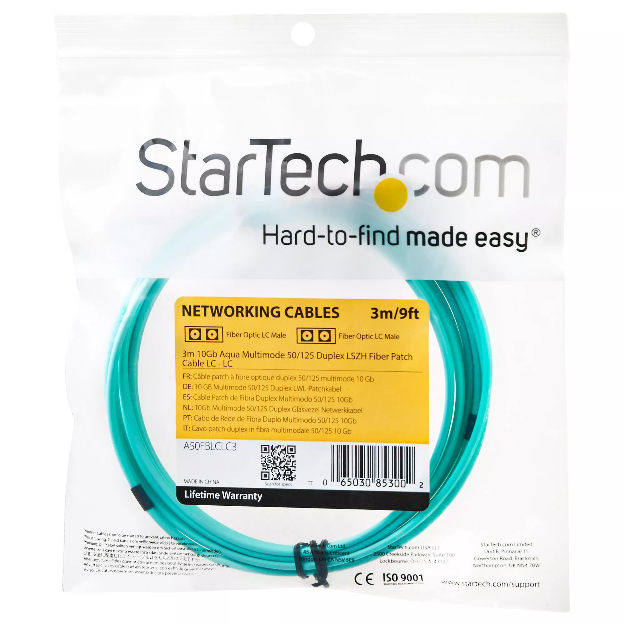 Vente StarTech.com Câble Fibre Optique Multimode de 3m LC/UPC StarTech.com au meilleur prix - visuel 8