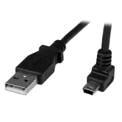 StarTech Câble Mini USB 1 m - A vers Mini B coudé 90° vers - Câble USB - visuel 1