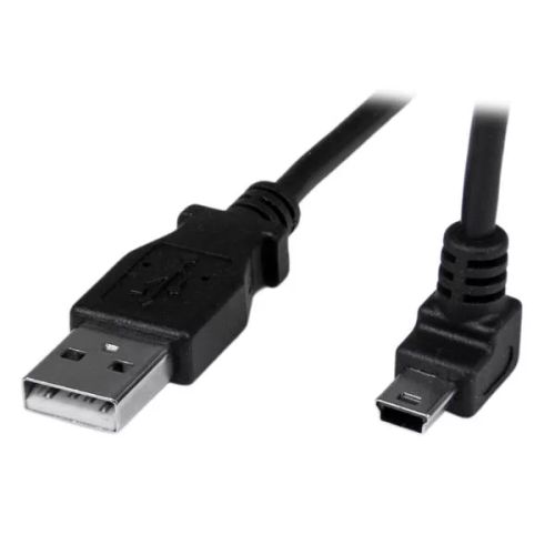 Vente StarTech.com Câble Mini USB 1 m - A vers Mini B coudé 90° au meilleur prix