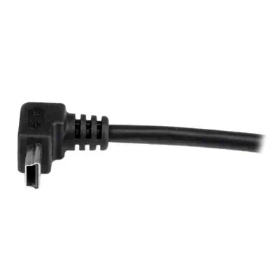 StarTech Câble Mini USB 1 m - A vers Mini B coudé 90° vers - Câble USB - visuel 2