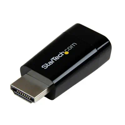 StarTech Adaptateur Compact HDMI vers VGA - Idéal pour - Câble HDMI - visuel 1