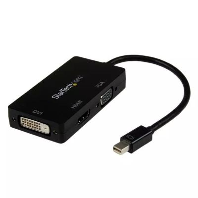 Achat StarTech.com Adaptateur de voyage Mini DisplayPort vers VGA / DVI / HDMI - Convertisseur vidéo 3-en-1 sur hello RSE