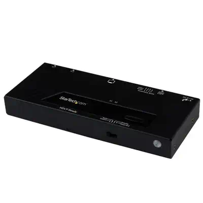 StarTech Commutateur vidéo HDMI à 2 ports avec - Câble HDMI - visuel 2