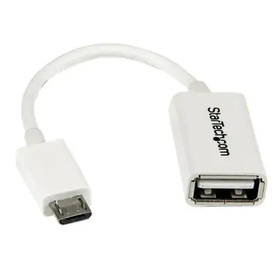 StarTech Câble adaptateur Micro USB vers USB Host OTG de - Câble USB - visuel 1