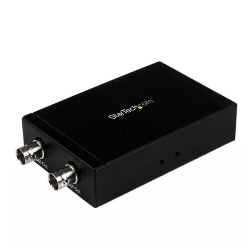 Revendeur officiel StarTech.com Convertisseur HDMI vers 3G SDI avec deux