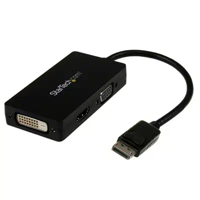StarTech Adaptateur de voyage DisplayPort vers VGA / DVI / - Câble HDMI - visuel 2