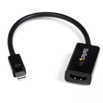 Achat StarTech.com Adaptateur actif Mini DisplayPort 1.2 vers HDMI 4K pour Utrabook / PC portable compatible  Mini DP - M/F - Noir au meilleur prix