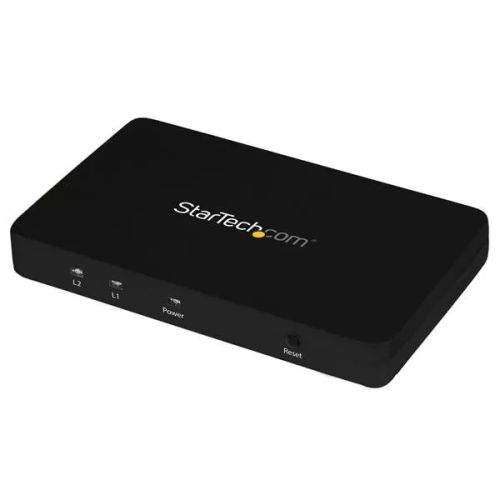 Vente StarTech.com Splitter vidéo HDMI 4K à 2 ports - Répartiteur HDMI 1 x 2 avec boîtier en aluminium au meilleur prix