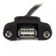 Achat StarTech.com Rallonge de câble USB 2.0 à montage sur hello RSE - visuel 3