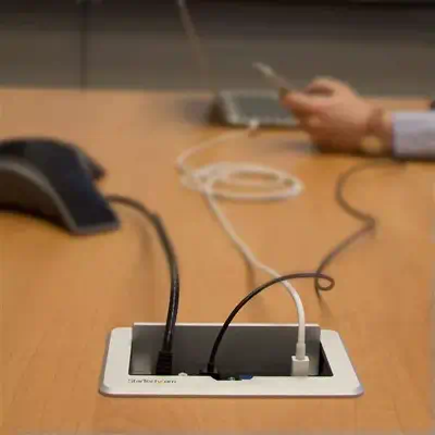 StarTech Boîtier de connexion pour table de réunion - HDMI / - Câble HDMI - visuel 5