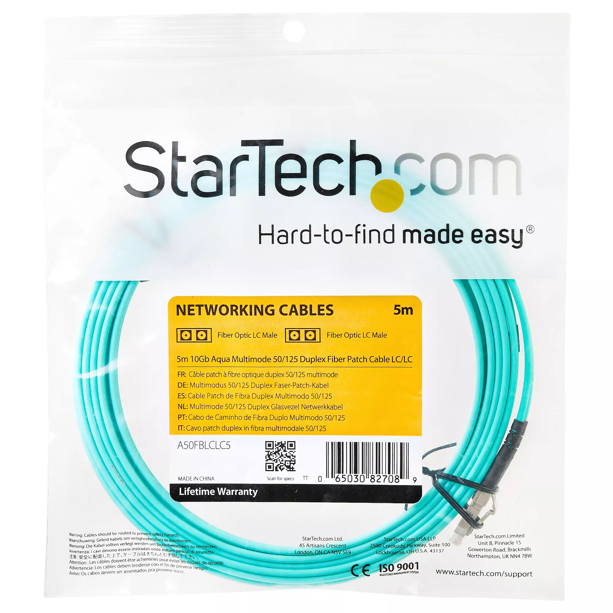 Vente StarTech.com Câble Fibre Optique Multimode de 5m LC/UPC StarTech.com au meilleur prix - visuel 6