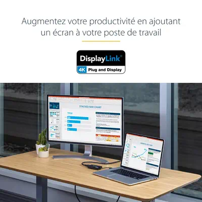 StarTech Carte Graphique Externe USB 3.0 vers HDMI - Câble HDMI - visuel 6