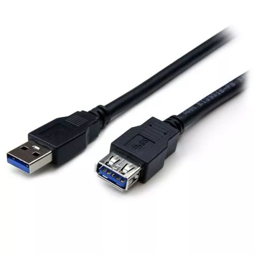 Achat StarTech.com Câble d'extension USB 3.0 SuperSpeed de 2m - Rallonge USB A vers A - M/F - Noir et autres produits de la marque StarTech.com