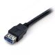 Achat StarTech.com Câble d'extension USB 3.0 SuperSpeed de 2m sur hello RSE - visuel 3