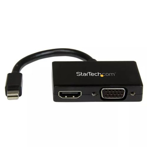 Vente Câble HDMI StarTech.com Adaptateur audio / vidéo de voyage - Convertisseur 2-en-1 Mini DisplayPort vers HDMI ou VGA sur hello RSE
