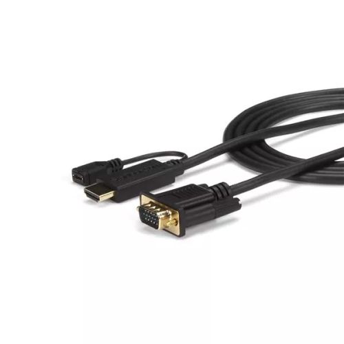 Vente Câble HDMI StarTech.com Câble adaptateur HDMI® vers VGA de 1,8m - Convertisseur actif HDMI vers HD15 - M/M - 1920x1200 / 1080p sur hello RSE