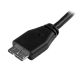 Achat StarTech.com Câble Micro USB 3.0 slim de 3m sur hello RSE - visuel 3