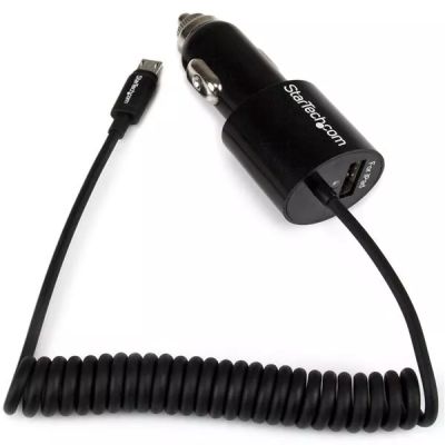 Revendeur officiel Câble USB StarTech.com Chargeur pour voiture double avec câble Micro