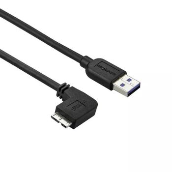 Vente Câble USB StarTech.com Câble Micro USB 3.0 slim - USB-A vers Micro-B à angle gauche de 1 m - M/M