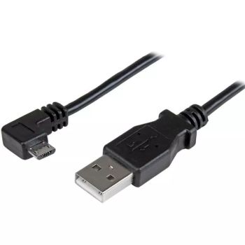 Achat Câble USB StarTech.com Câble de charge et synchronisation Micro USB de 1 m - USB-A vers Micro-B à angle droit - M/M - 0,25 mm²