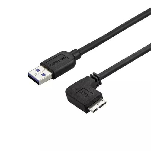 Achat StarTech.com Câble Micro USB 3.0 slim - USB-A vers Micro-B à angle droit de 50 cm - M/M et autres produits de la marque StarTech.com