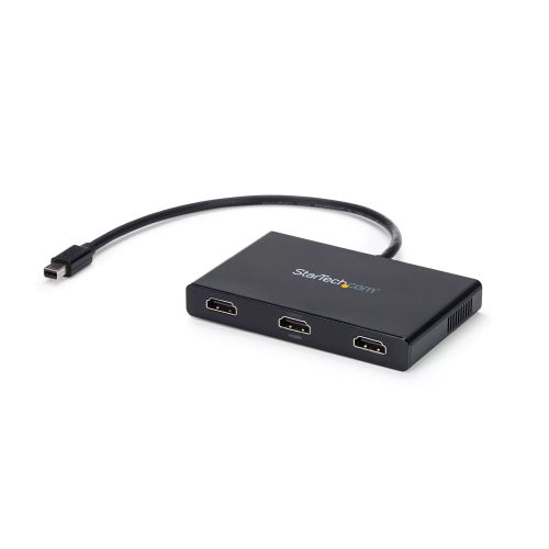 Revendeur officiel Câble pour Affichage StarTech.com Splitter multi-écrans Mini DisplayPort vers 3x HDMI - Hub MST à 3 ports