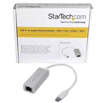 Vente StarTech.com Adaptateur réseau USB-C vers RJ45 Gigabit StarTech.com au meilleur prix - visuel 4