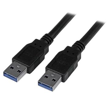 Vente Câble USB StarTech.com Câble USB 3.0 A vers A de 3 m - M/M - Noir
