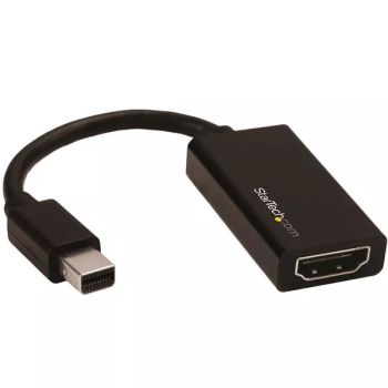 Achat StarTech.com Adaptateur Mini DisplayPort vers HDMI - Convertisseur Vidéo Actif mDP 1.4 à HDMI 2.0 - 4K60Hz - Mini DP ou Thunderbolt 1/2 Mac/PC vers Moniteur/TV HDMI - Câble mDP vers HDMI au meilleur prix
