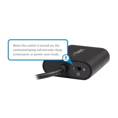 StarTech Adaptateur USB-C vers HDMI avec switch pour - Câble HDMI - visuel 4