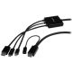 Achat StarTech.com Câble adaptateur USB-C, HDMI ou Mini sur hello RSE - visuel 1