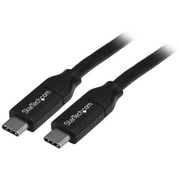 Vente Câble USB StarTech.com Câble USB-C vers USB-C avec Power Delivery (5A) de 4 m - M/M - USB 2.0 - Certifié USB-IF