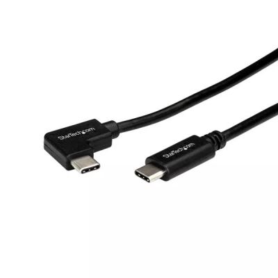 Revendeur officiel StarTech.com Câble USB-C coudé à angle droit de 1 m - M/M