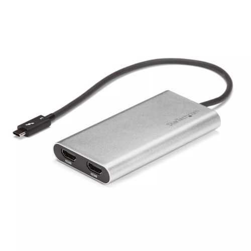 Achat Câble HDMI StarTech.com Adaptateur Thunderbolt 3 vers Double HDMI 2.0 sur hello RSE