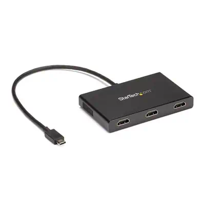 StarTech Adaptateur Multi-Moniteur 3 ports - Répartiteur Vidéo - Câble HDMI - visuel 1