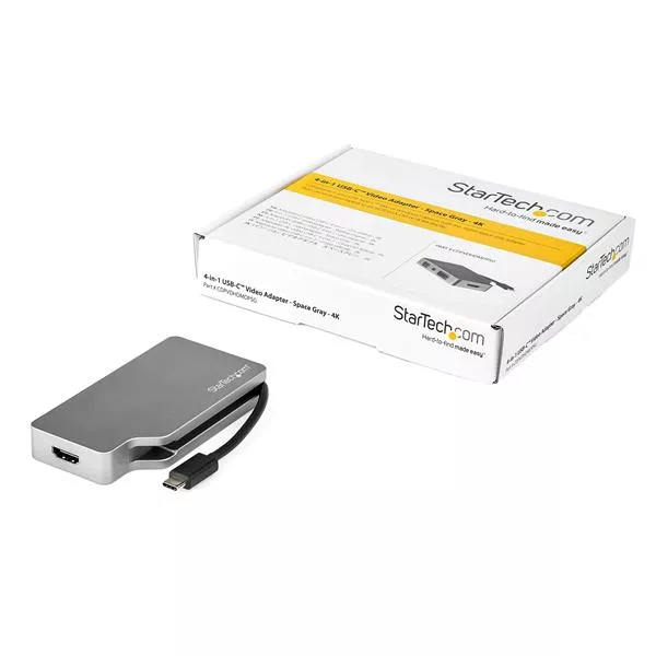 Achat StarTech.com Adaptateur multiport USB-C - Gris sidéral - sur hello RSE - visuel 5