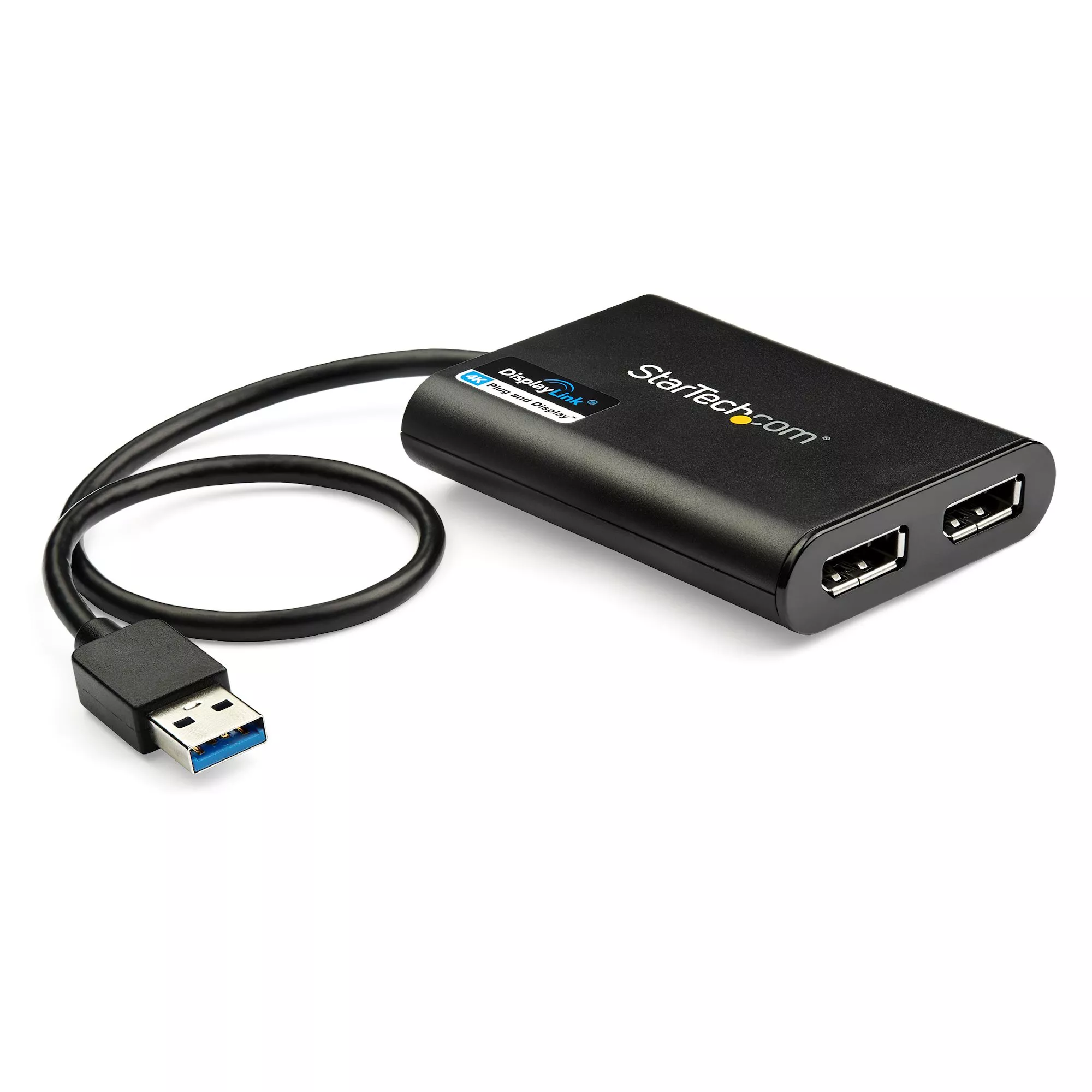 Achat StarTech.com Adaptateur USB 3.0 vers double DisplayPort 4K - 0065030878487