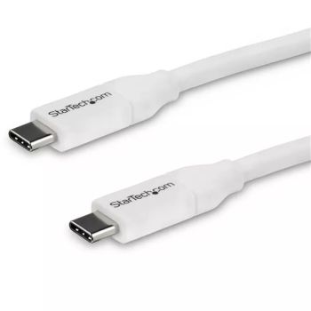 Achat StarTech.com Câble USB-C vers USB-C avec Power Delivery 5A de 4 m - USB 2.0 - Blanc - 0065030879743