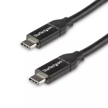 Achat Câble USB StarTech.com Câble USB-C vers USB-C avec Power Delivery 5A de 50 cm - USB 2.0 - Noir sur hello RSE