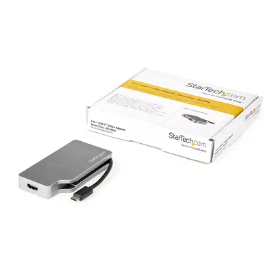 StarTech Adaptateur Multiport USB-C avec HDMI/VGA/Mini - Câble HDMI - visuel 5