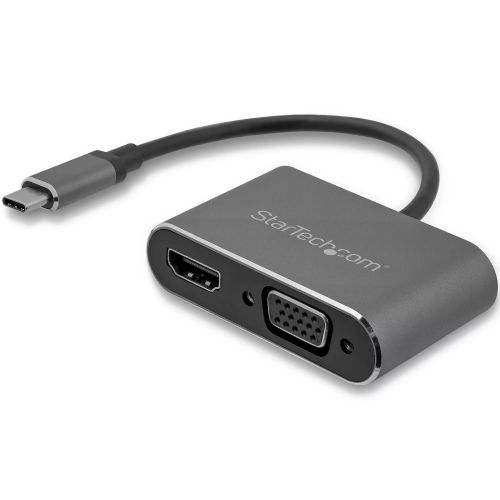 Achat StarTech.com Adaptateur multiport AV numérique USB-C - VGA et HDMI sur hello RSE