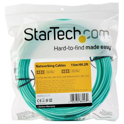 Achat StarTech.com Câble Fibre Optique Multimode de 15m LC/UPC sur hello RSE - visuel 5