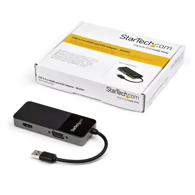 StarTech Adaptateur USB 3.0 vers HDMI VGA 1080p - Câble HDMI - visuel 5